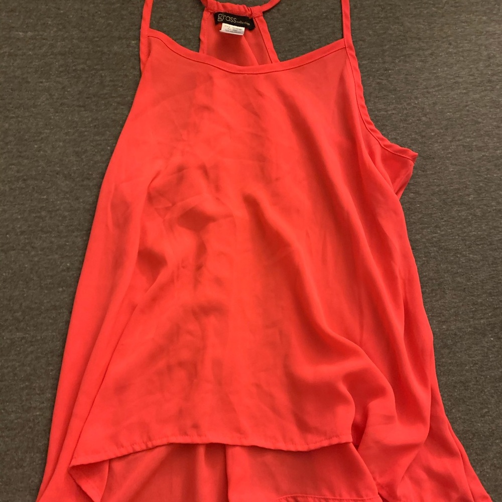 Bright pink top. Never worn.